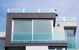 Barandillas de aluminio y vidrio